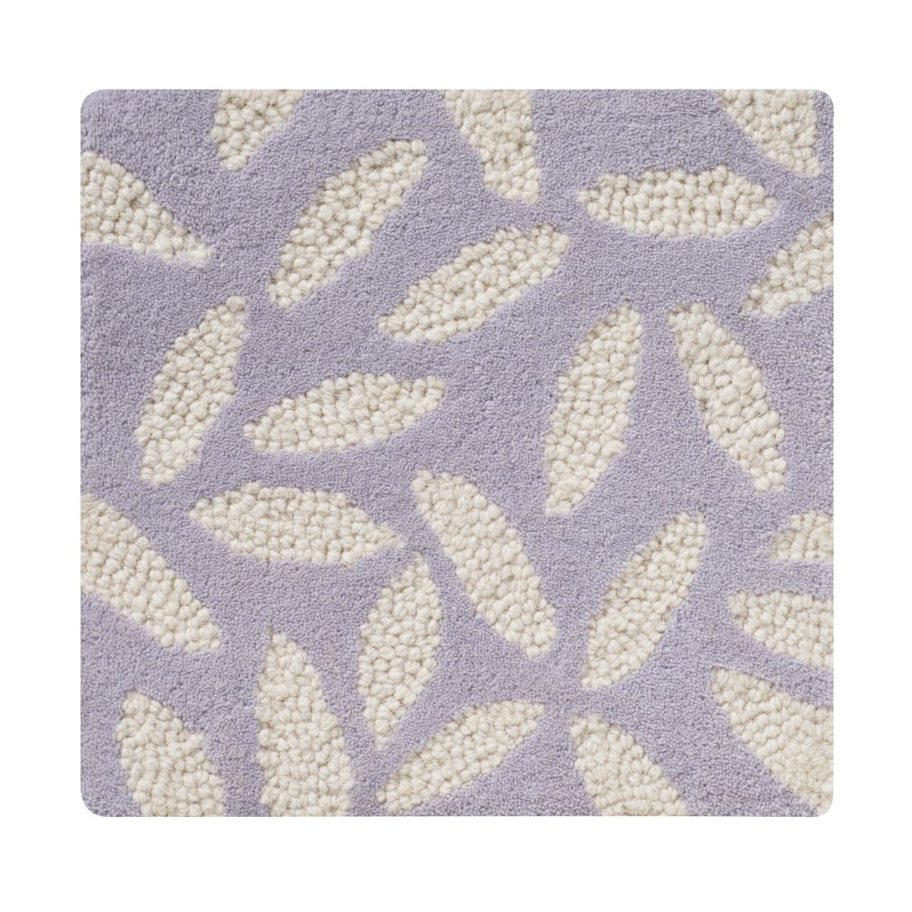 Lavender After the Rain Rug Swatch