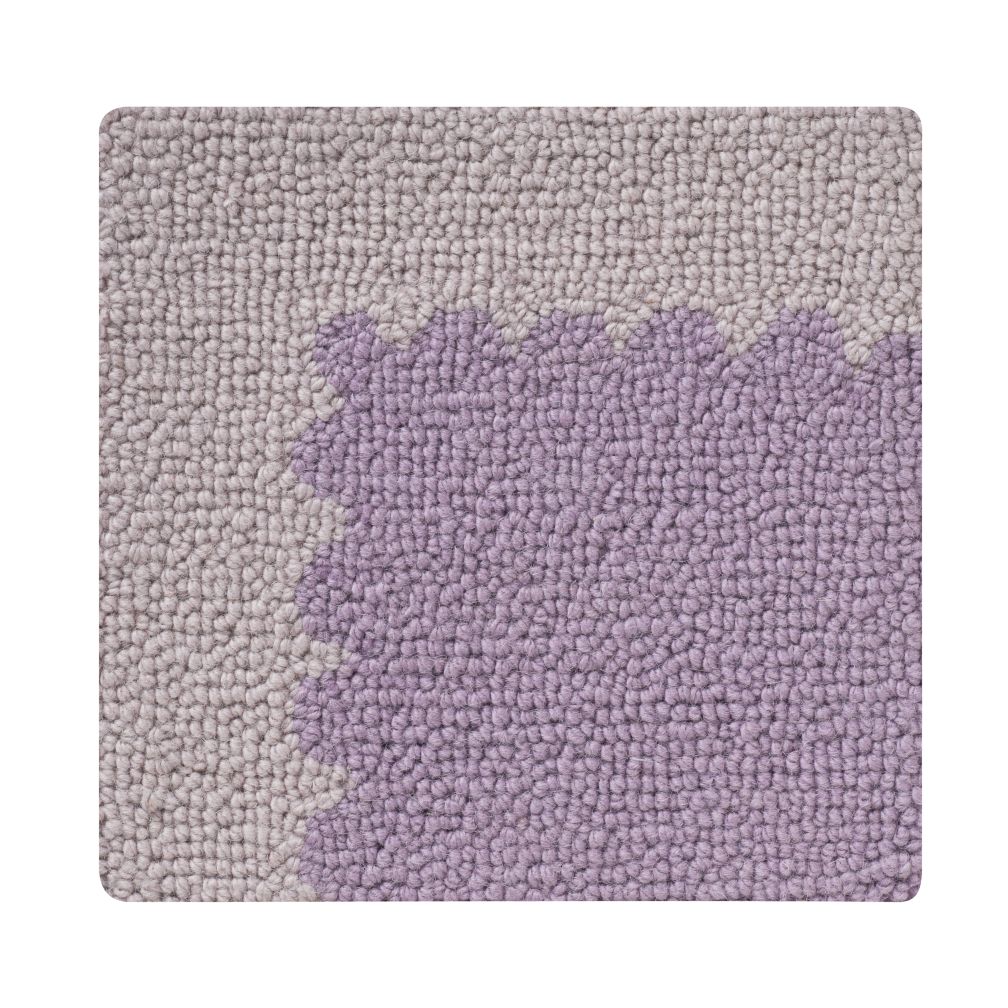 Lavender Picture Frame Rug Swatch