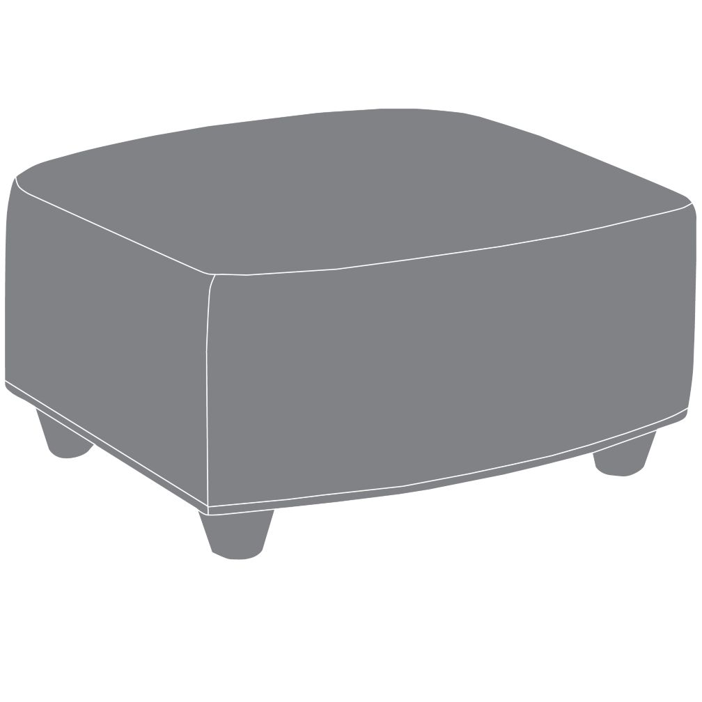 Swivel Glider Ottoman (Stock Plus Pattern)