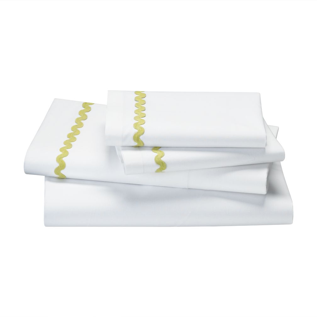 Ric Rac Sheet Set (Green)