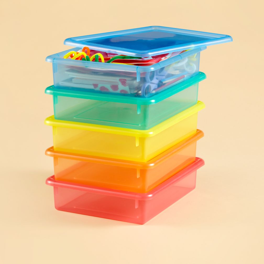 land of nod stackable storage bins