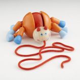 Imitation Crab Pull Toy
