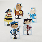 Hometown Hero Finger Puppets