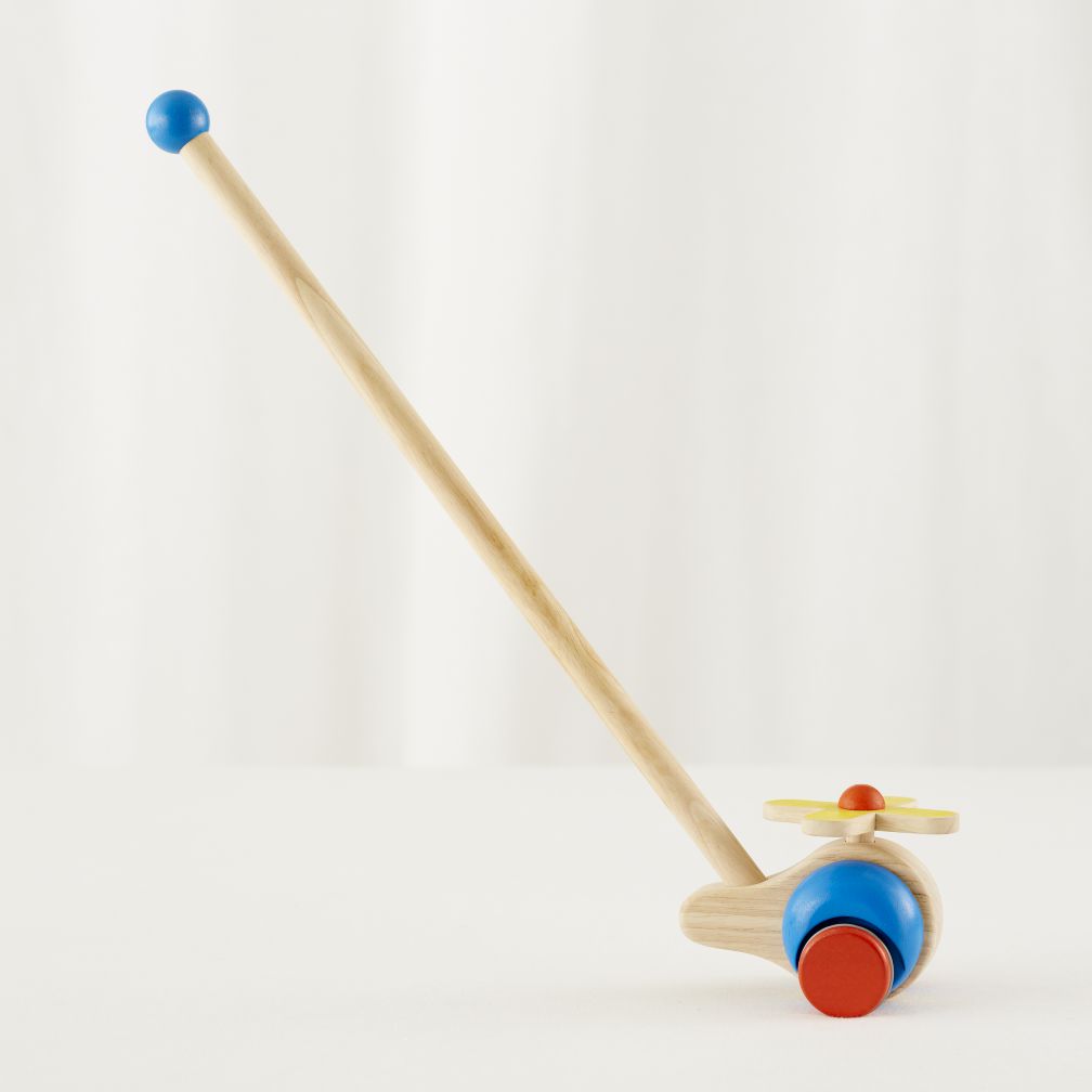 Helicopter Push Toy