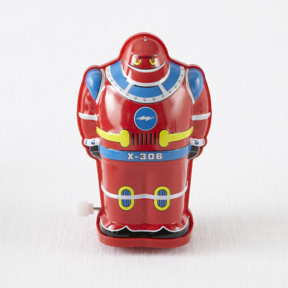 Red Wind A Bots Tin Robots