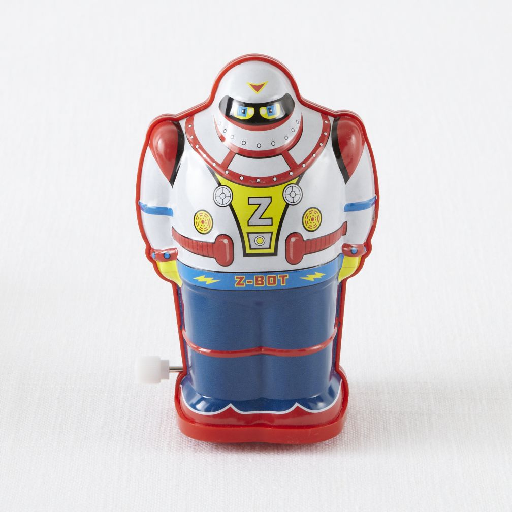 Silver Wind A Bots Tin Robots