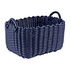 Dk. Blue Tubing Floor Bin