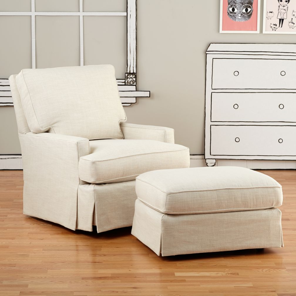 Mod Nod Swivel Glider (Devote Cream)