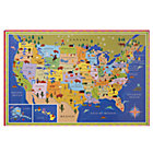 Unframed U.S. Wall Map (Rolled w/ Stickers)