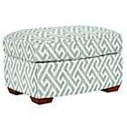 Dylan/American Ottoman: Stock Plus Pattern