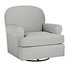 Dylan Swivel Glider: View Grey