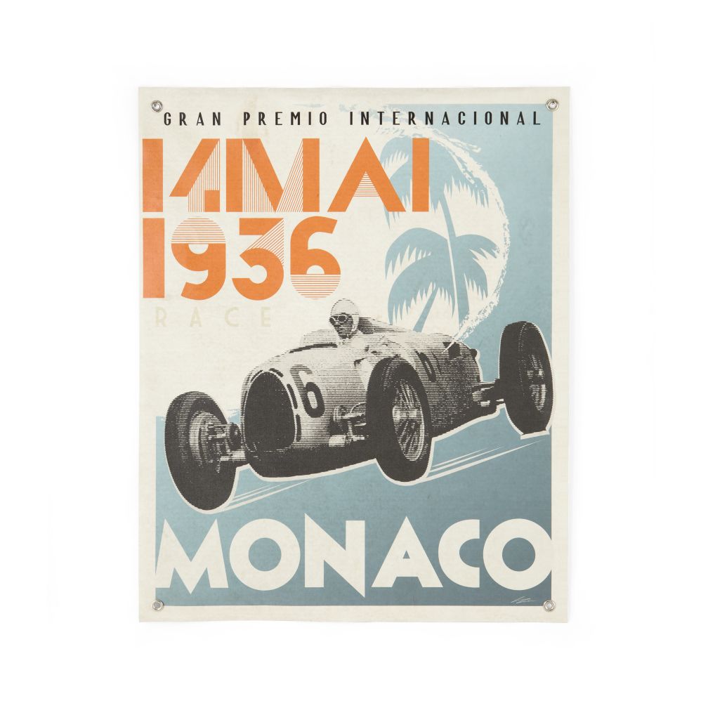Racecar Banner (Monaco)