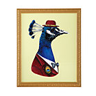 Peacock Painted Masterbeasts Wall Art