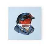 Bird Canvas Head Portrait