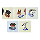 Berkley Animal Wall Art Set of 5A Savings of $50