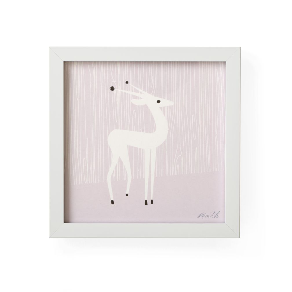 Doe Friends Framed Wall Art