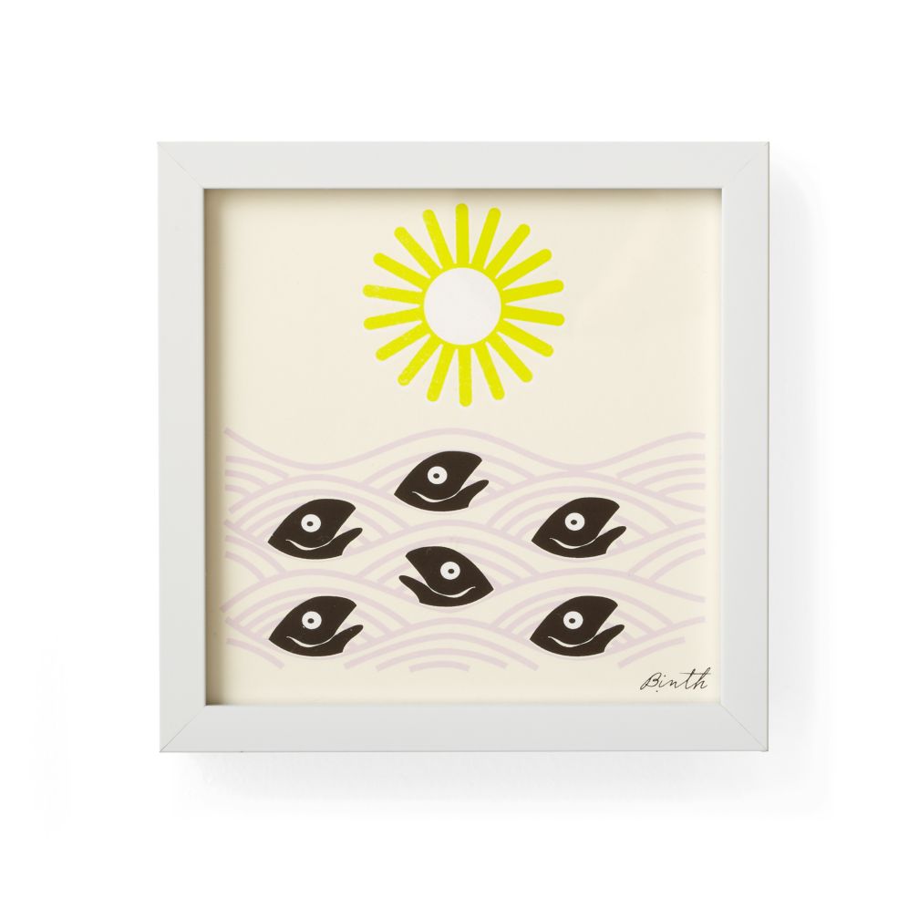 Fish Friends Framed Wall Art