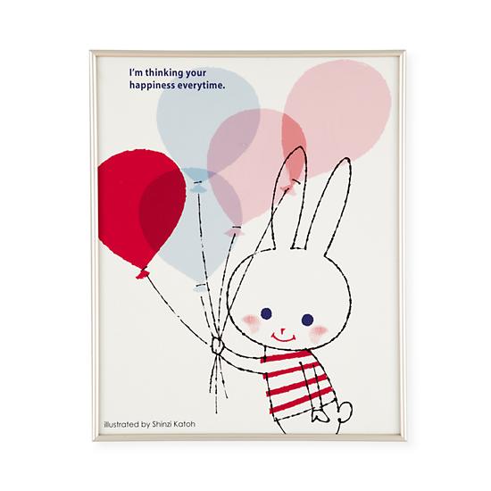 WallArt_FR_Think_Happiness_bunny_LL