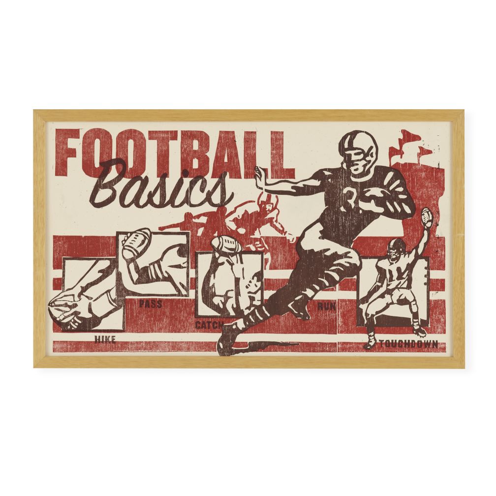 Poster Play Football Wall Art