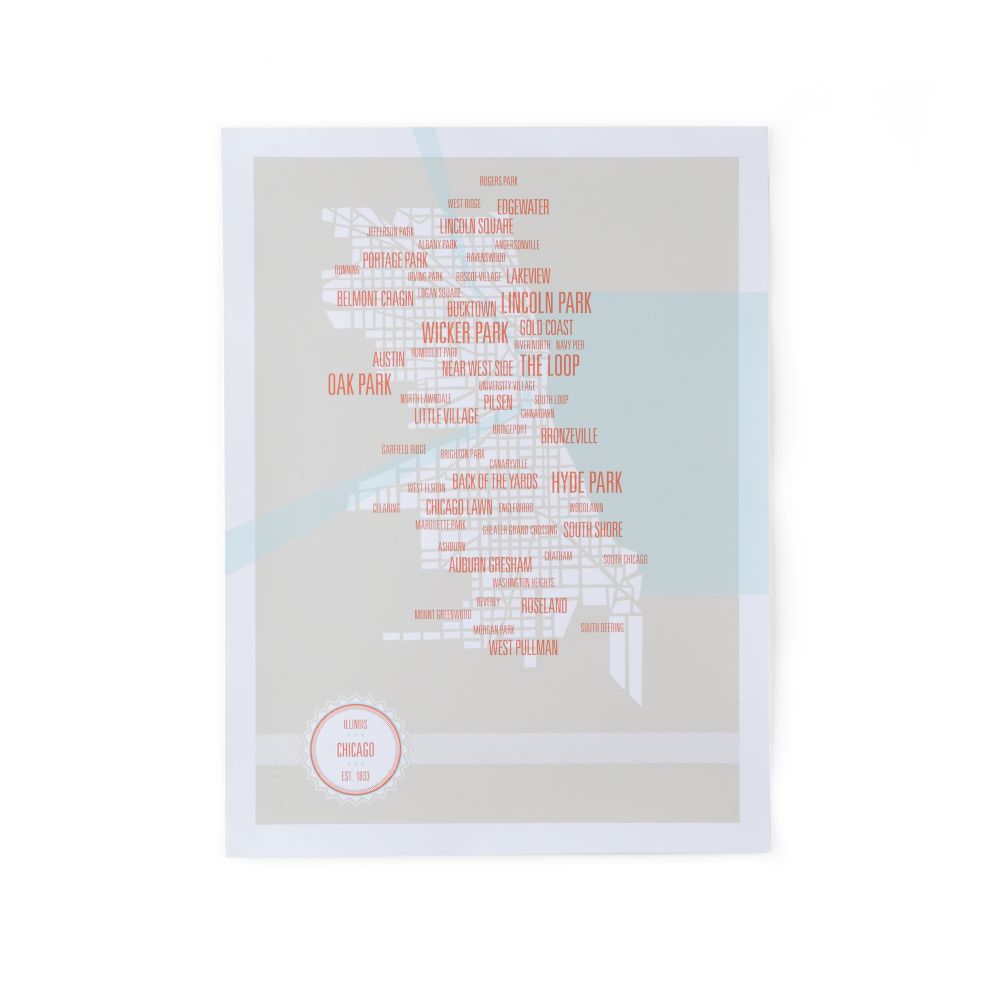 Neighborhood Map, Chicago