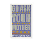 Framed Ask Your Mother Wall Art