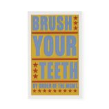 Brush Your Teeth Framed Wall Art