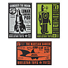 Outer Space Framed Set of 3A Savings of $30