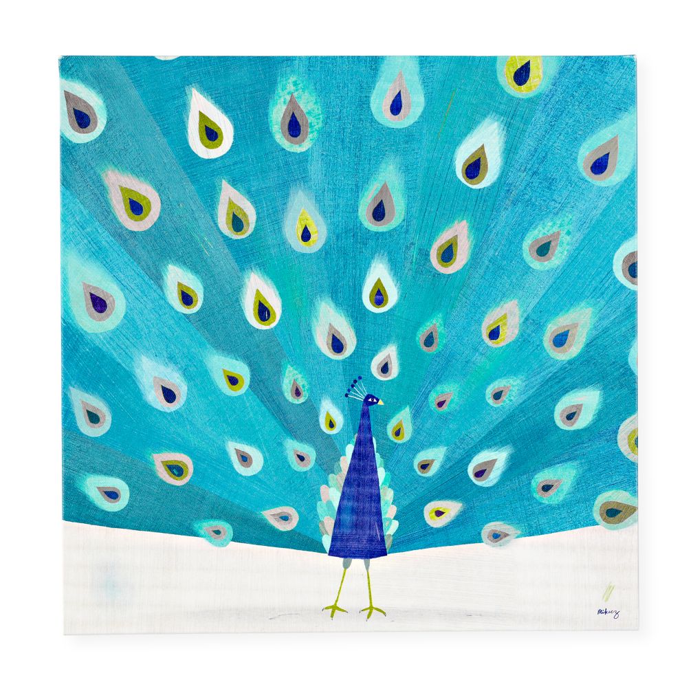 Proud Peacock Wall Art