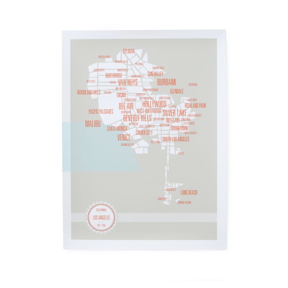 Neighborhood Map, Los Angeles