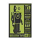 Outer Space Robot Wall Art (Framed)