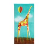 Too Tall Giraffe Wall Art