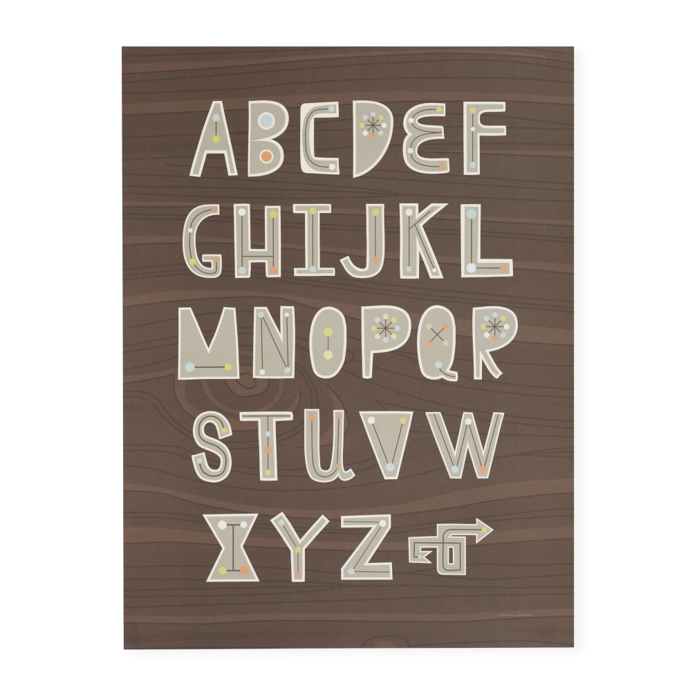 From Point A Alpha Wall Art