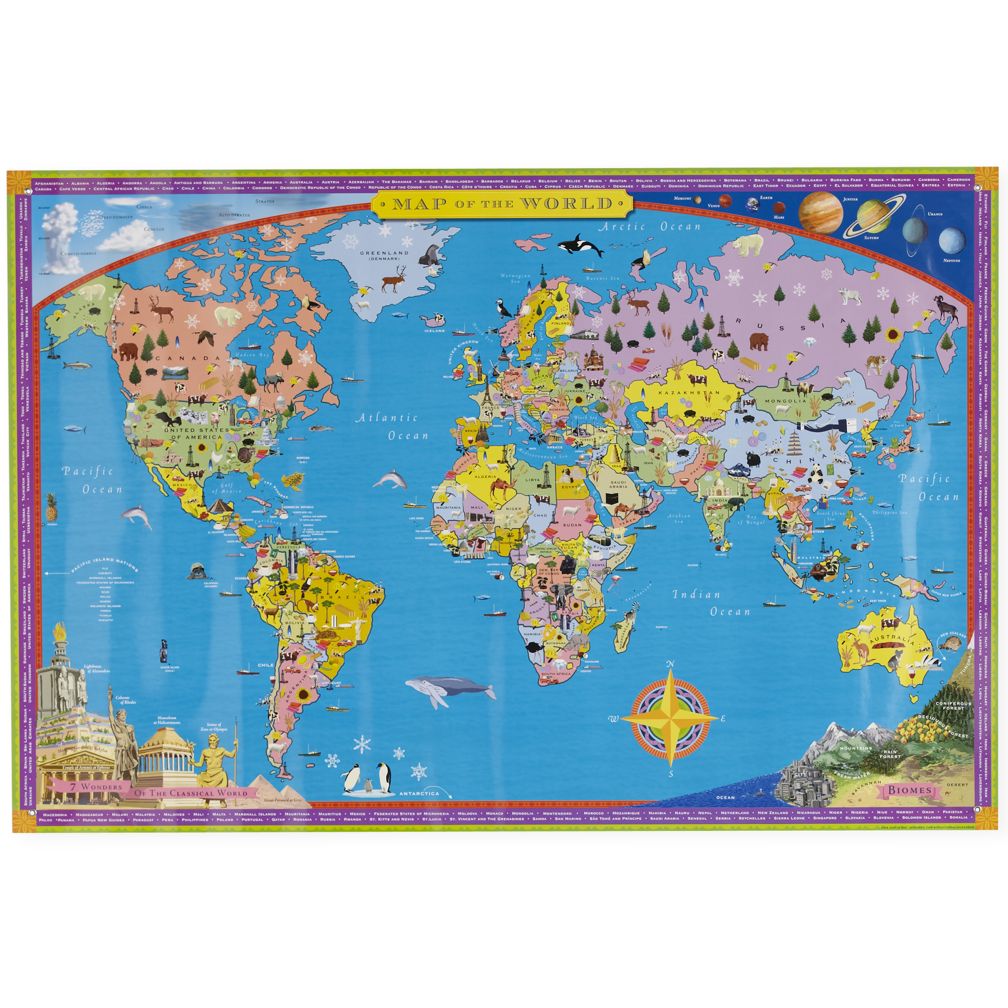 World Wall Map