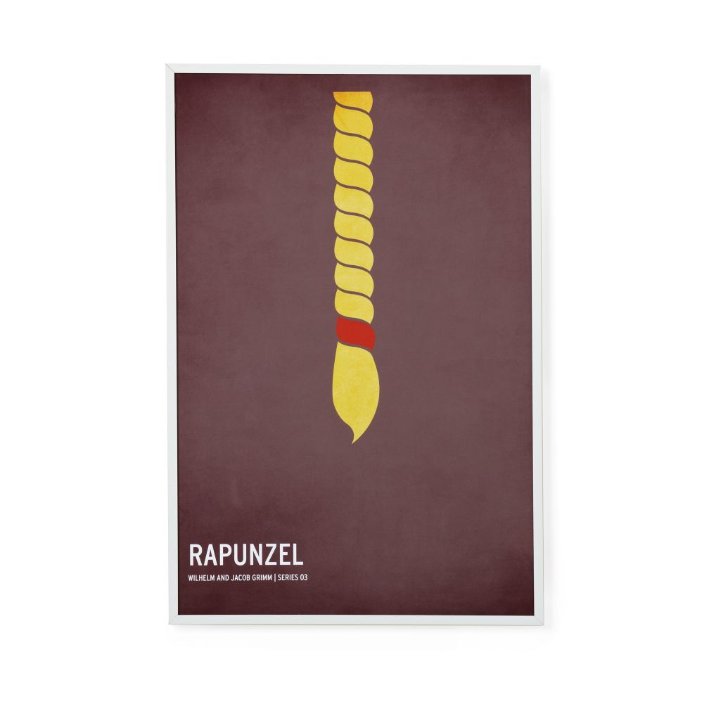 Fairy Tale Framed Poster (Rapunzel)