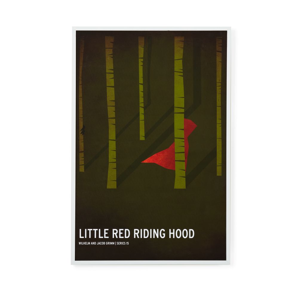 Fairy Tale Framed Poster (Little Red Riding Hood)