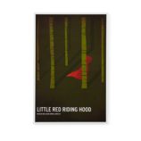 Fairy Tale Framed Poster (Little Red Riding Hood)
