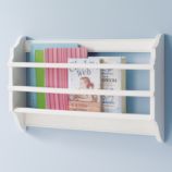 Bin There Done That Wall Book Bin (White)