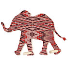 Medium Pink/Purple Elephant Hook