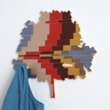 Flashy Forest Tree Wall Hook (Orange/Blue)