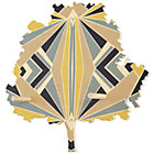 Blue/Yellow Tree Wall Hook