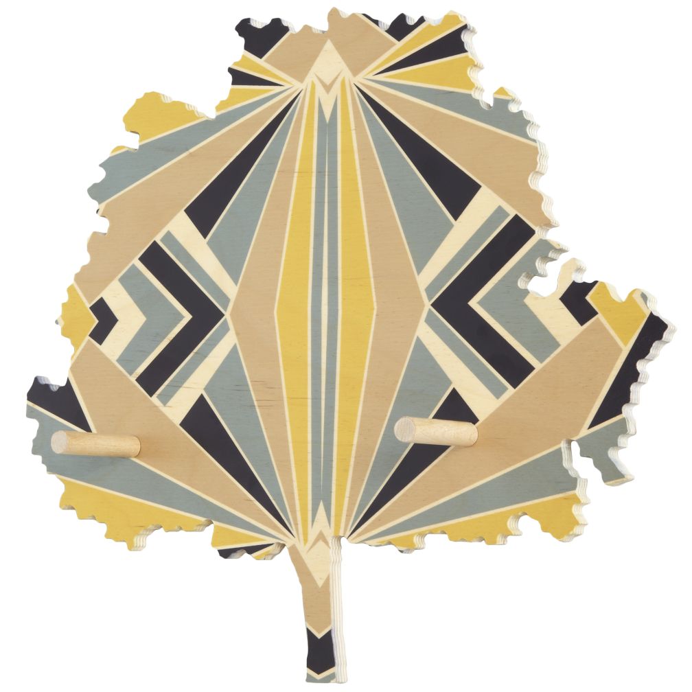 Flashy Forest Tree Wall Hook (Blue/Yellow)