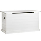 White Beadboard Toy Chest