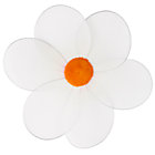 White Daisy Hanging Flower