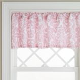 Wallpaper Floral Valance (Pink)