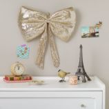 Giant Sequin Bow (Gold)