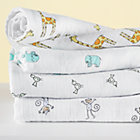 Zoo Swaddling Blankets (Set of 4)