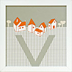 Framed Letter V