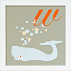 Framed Letter W