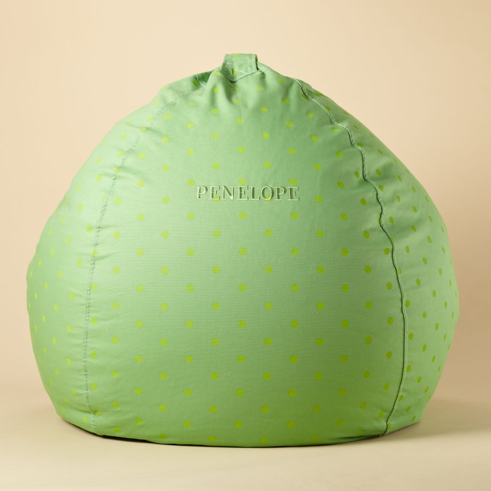 40" Ginormous Beanbag (Green Dots)