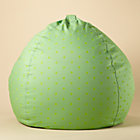 40" Green Dots Beanbag Chair includes Cover and Insert